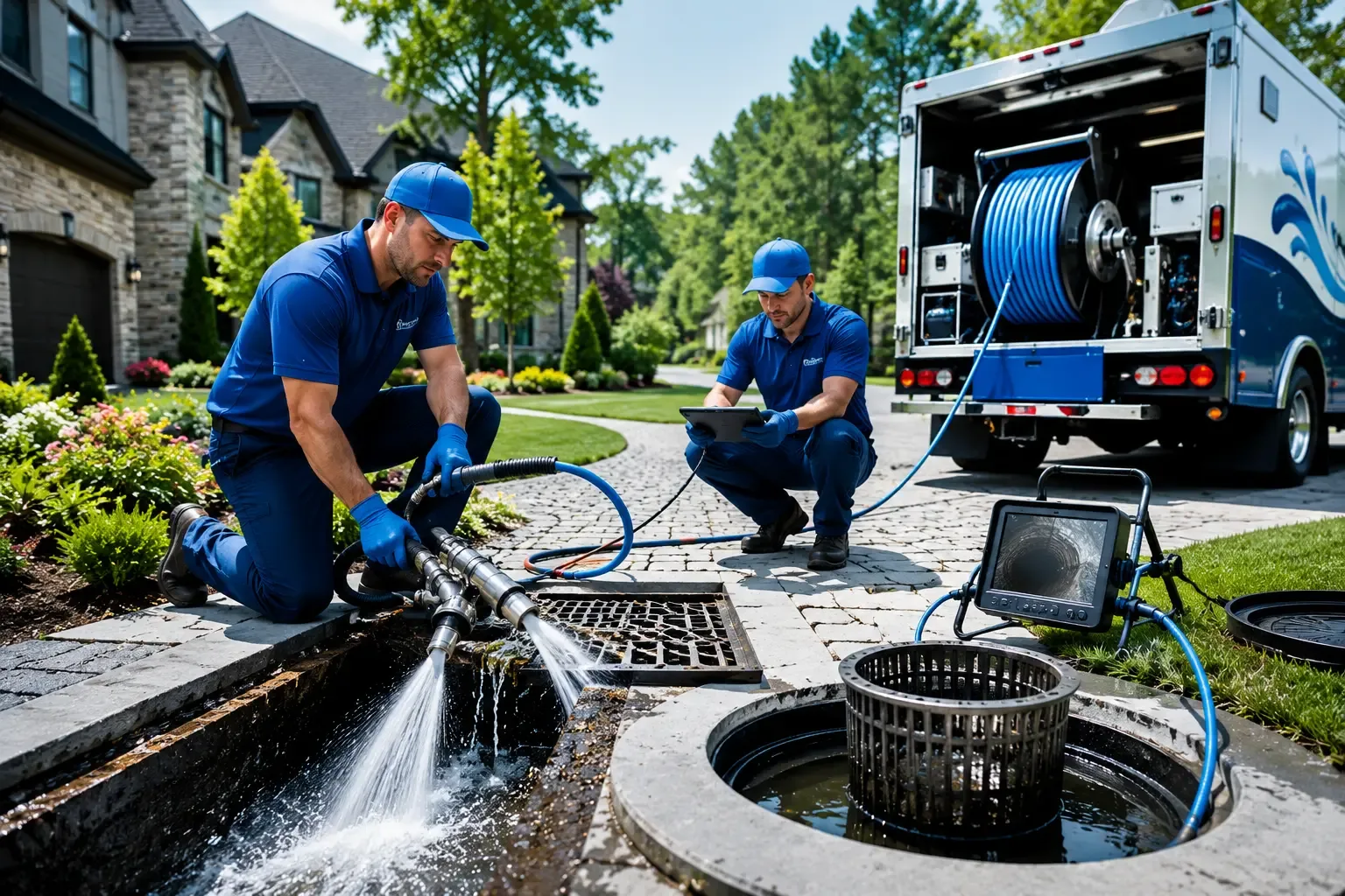 Local outdoor drain cleaning professionals in Twin Lakes, WI