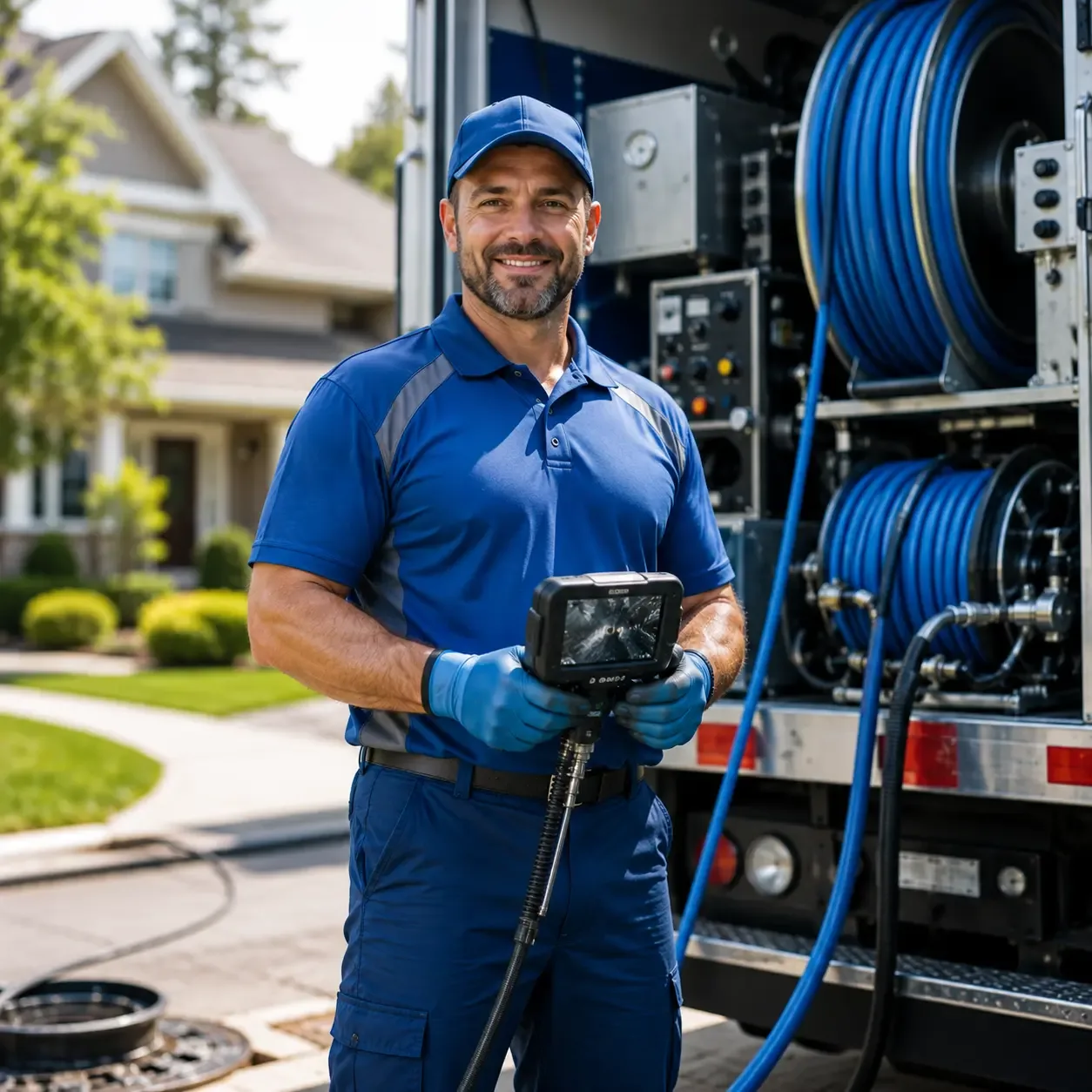 Local outdoor drain cleaning specialists in Twin Lakes, WI